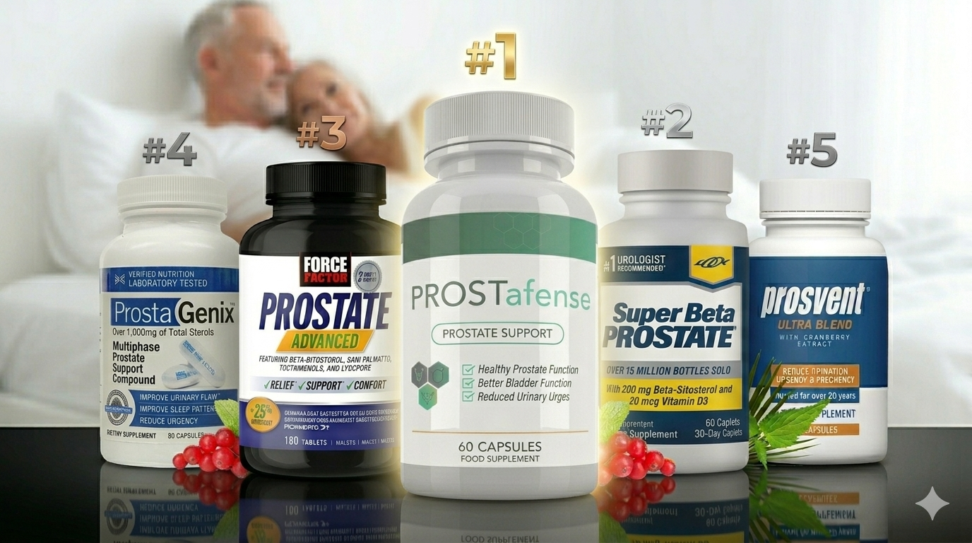 Top 5 Prostate Supplements Ranked 2026